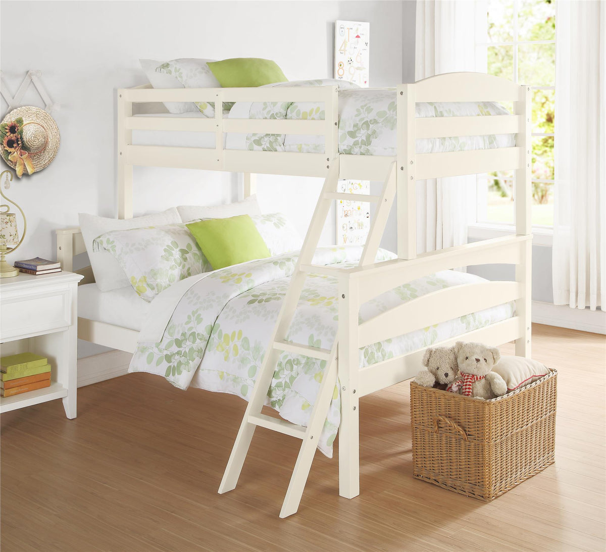 Dorel living brady twin shop over full wood bunk bed