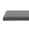 6" Full Size Futon Mattress with Quilted Cover - Gray - Full