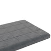 6" Full Size Futon Mattress with Quilted Cover - Gray - Full