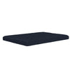 6" Full Size Futon Mattress with Quilted Cover - Blue - Full