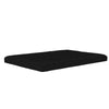 6" Full Size Futon Mattress with Quilted Cover - Black - Full