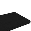 6" Full Size Futon Mattress with Quilted Cover - Black - Full