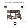 Airlie Wood Bunk Bed - Espresso - Twin-Over-Full