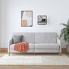 Jasper Futon Sofa Bed - Light Gray