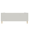 Alicent Mid-Century Upholstered Daybed Frame - Light Gray - Full