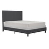Janford Bed Frame with Adjustable Headboard - Gray - Queen