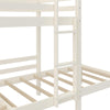 Casey Kids' L-Shaped Corner Triple Bunk Bed - White - Twin