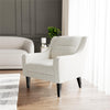 Eleanor Upholstered Accent Chair - Beige - 1-Seater