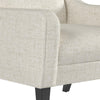 Eleanor Upholstered Accent Chair - Beige - 1-Seater