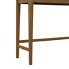 Dallon Sofa Table with 3 Stools and USB Charger - Blonde Oak