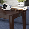 Dallon Sofa Table with 3 Stools and USB Charger - Espresso