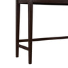 Dallon Sofa Table with 3 Stools and USB Charger - Espresso