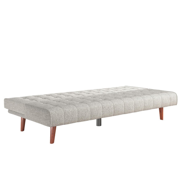 Keiran Armless Upholstered Futon - Gray