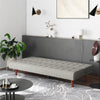 Keiran Armless Upholstered Futon - Gray