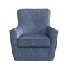 Binx Swivel Accent Chair - Navy - 1-Seater