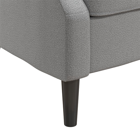 Lannon Upholstered Accent Chair - Light Gray - 1-Seater