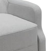 Lannon Upholstered Accent Chair - Light Gray - 1-Seater