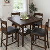 Jerrie 5-Piece Counter Height Dining Set - Espresso