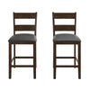 Jerrie 5-Piece Counter Height Dining Set - Espresso