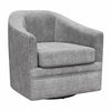 Remily Swivel Accent Chair - Gray - 1-Seater