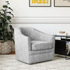 Remily Swivel Accent Chair - Gray - 1-Seater