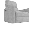 Lukas Swivel Recliner Chair - Light Gray - 1-Seater