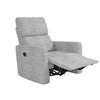 Lukas Swivel Recliner Chair - Light Gray - 1-Seater