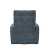 Lukas Swivel Recliner Chair - Blue - 1-Seater