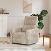 Lukas Swivel Recliner Chair - Cream - 1-Seater