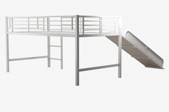 Laurie Junior Loft Bed - White - Twin