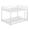 Miles Metal Bunk Bed - White - Full-Over-Full