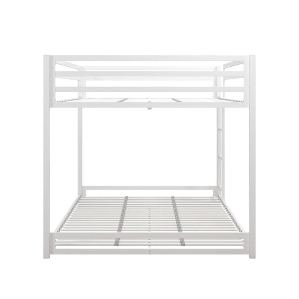 Miles Metal Bunk Bed - White - Full-Over-Full