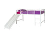 Laurie Junior Loft Bed - White - Twin