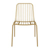 Caden Wire Dining Chair - Gold - N/A