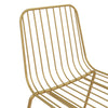 Caden Wire Dining Chair - Gold - N/A